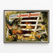 Vintage-Humorposter 'A Spring Chicken' Selden — gerahmtes Bild an der Wand