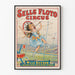 Plakat Zirkus Sells Floto - Mlle Beeson Artistin am Draht