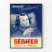 Vintage-Medizinposter Sérifer – Retro-Wanddekoration