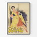 Vintage-Art-déco-Poster im Stil von Séviane