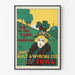 Vintage-Werbeplakat Ault & Wiborg Tinten