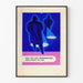 Retro-Poster Verkehrssicherheit Taschenlampen