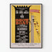 Vintage-Poster vom Theater Bateau Show Boat – Künstlerische Wanddekoration