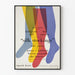 Vintage-Wanddekoration Poster Silk Stockings