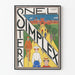 Vintage-Poster Simplex für Wanddekoration Radfahren
