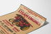 Vintage-Poster Dampfmaschinen - Historisches Ereignis 1974