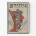 Vintage-Poster Der tätowierte Mann Skating Rue Blanche