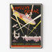 Vintage-Luftfahrtposter Luftens Örnar im Art-déco-Stil