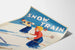 Vintage-Poster Snow Train Boston und Maine Winterskilauf