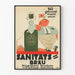 Vintage-Poster Bier Sanitätsbräu Insternburg