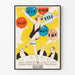Vintage-Poster der Pariser Komödie – Retro-Wanddekoration