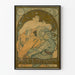 Plakat Jugendstil Société Populaire des Beaux-Arts von Mucha