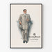 Vintage-Poster Society Brand Clothes 1910 Mann im Anzug