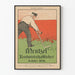 Vintage-Poster Mentzel Kalender 1898 – landwirtschaftliche Wanddekoration