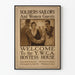Vintage-Poster Soldaten-Seeleute YWCA - Historische Wanddekoration