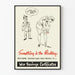 Vintage-Poster „Something in the Stocking“ für Wanddekoration