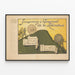 Vintage-Poster Abonniere die Befreiungskreditaufnahme — gerahmtes Bild an der Wand