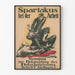 Poster Spartakus bei der Arbeit - Vintage-Wanddekoration mit politischem Motiv