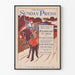 Vintage-Poster Philadelphia Sunday Press 1896 - Retro-Wanddekoration