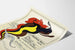 Vintage-Poster mit farbiger Tintenzeichnung Eagle Printing Ink