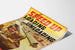 Vintage-Poster Geschwindigkeit beim Be- und Entladen