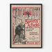 Vintage-Sportposter für Wanddekoration
