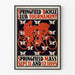 Vintage-Poster vom Radrennturnier des Springfield Bicycle Club 1895