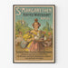 Vintage-Poster St. Margarethen Kaffee-Wirtschaft, Wanddekoration Café Basel