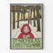Vintage-Poster St. Nicholas Weihnachtsdekoration Wandbild