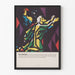 Modernes und buntes Dekorationsposter von St. Peter