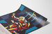 Künstlerischer Poster St. Thomas mit modernem geometrischem Design