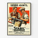 Vintage-Poster Schraubzwingen Stabil Groß & Froelich