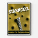 Vintage-Poster Stannoxyl – Retro-Medizinische Wanddekoration