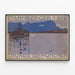 Vintage-Poster vom Starnberger See – Retro-Wanddekoration für den Innenbereich — gerahmtes Bild an der Wand
