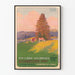 Vintage-Poster Ste-Croix Les Rasses Jura Schweiz für Wanddekoration