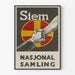 Vintage-Poster Stem Nasjonal Samling Main Serrée
