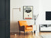 Vintage-Poster Stovédine Wanddekoration