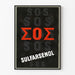 Vintage Dekorationsposter Sulfarsenol SOS