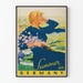Vintage-Poster Sommer in Deutschland Wanddekoration