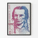 Vintage-Poster Unterstützung der Amerikanischen Indianerbewegung - Engagierte Wanddekoration
