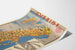 Poster Illustrierte Karte von Schweden - Vintage-Wanddekoration