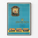 Vintage-Poster aus Wildleder – Skandinavische Wanddekoration
