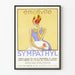 Vintage-Poster Sympathyl Emotion und Neurovegetativ