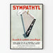 Vintage-Poster SYMPATHYL Medizinische Wanddekoration