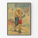 Vintage-Poster Syv Dage für Elisabeth – Norwegische Kinowanddekoration