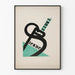 Minimalistisches modernes Typografie-Poster