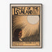 Vintage-Poster Tales of the Sunland – Retro-Wanddekoration