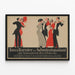 Vintage-Poster vom Tanzturnier im Admiralspalast