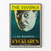 Vintage-Filmplakat Hycklaren von F.W. Murnau mit Emil Jannings