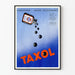 Vintage-Poster Taxol - Medizinische Wanddekoration Werbung